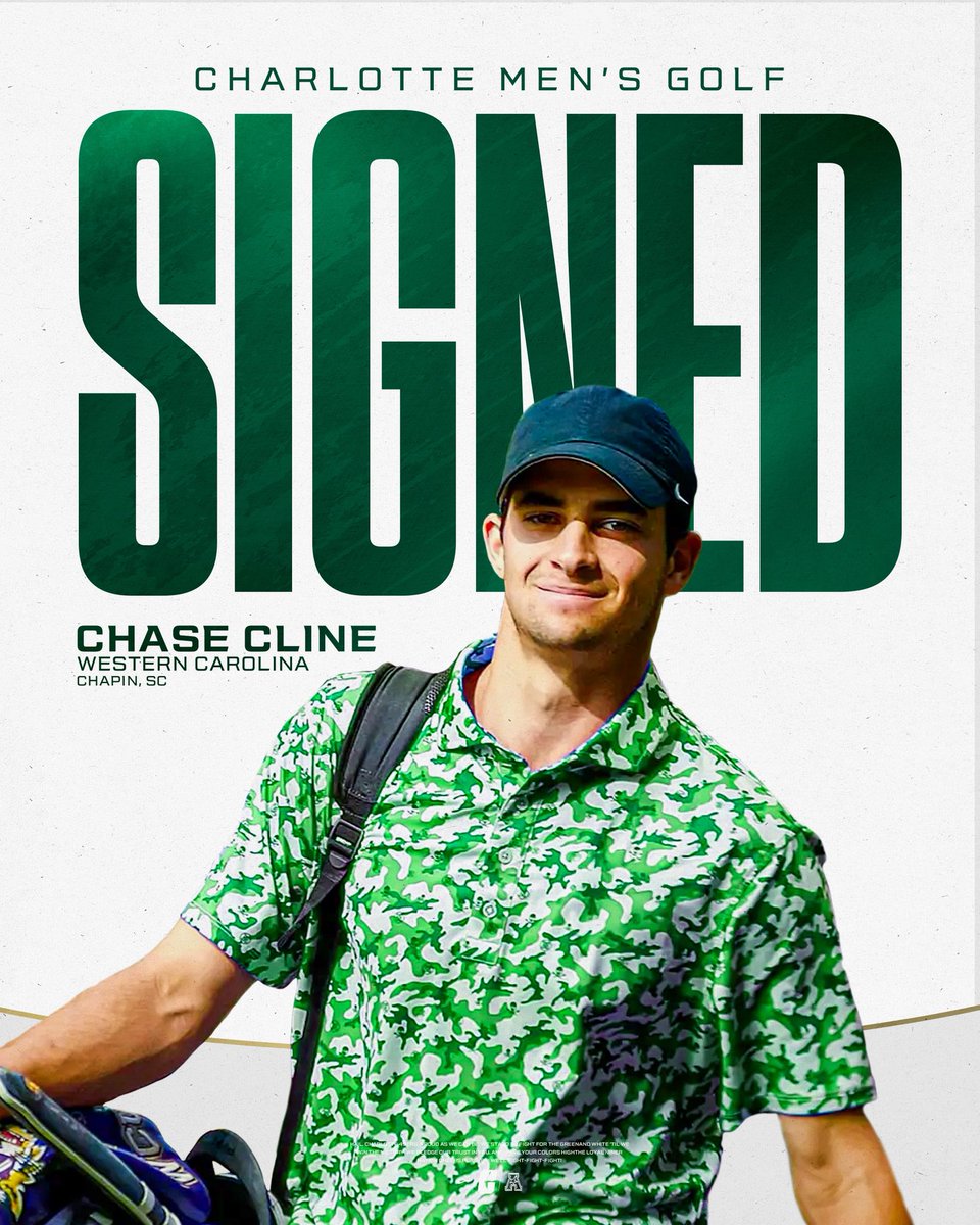 CharlotteMGolf's tweet image. ππππππ βοΈ
Weβre excited to announce the signing of Chase Cline π€
#GoldStandard βοΈ