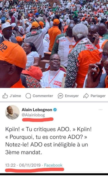 Il est inéligible à un 3eme mandat mais éligible à un 4eme 

Dobe Aboubacar nous a inventé un space 

Loyauté en Politique avec pour invité ???? lol 

Du foutage de gueule !!