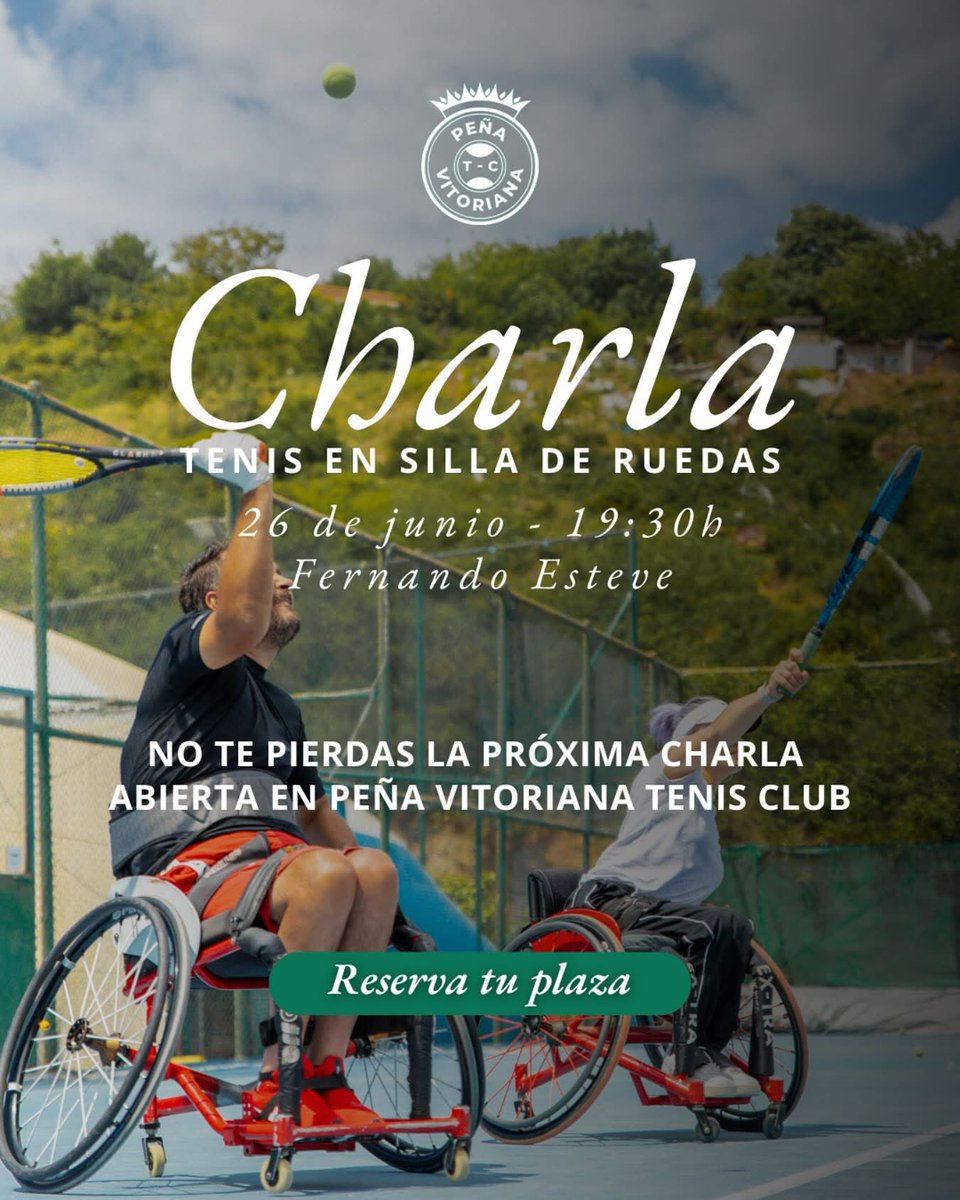 Hablaré de tenis adaptado