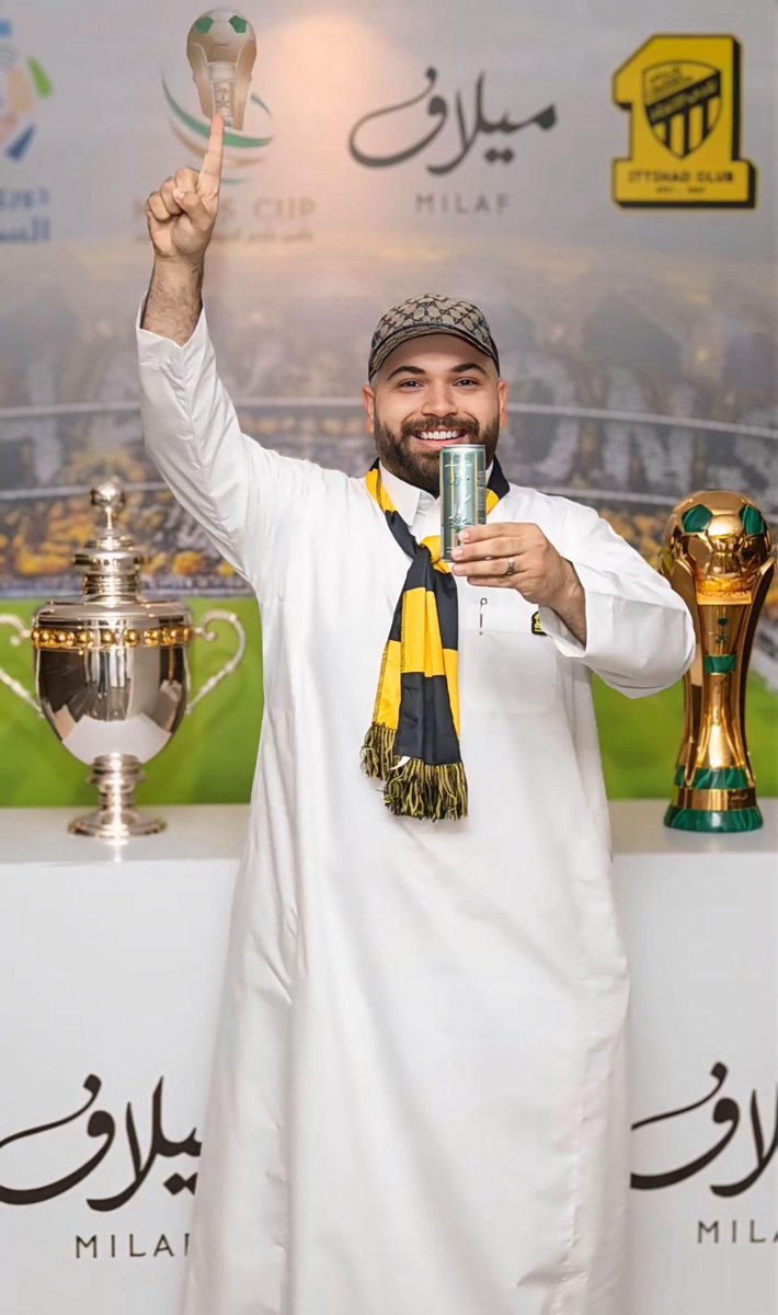 الراعي الافضل للنادي الافضل 

ميلاف تحتفل بـ الدوري وكأس الملك 💛