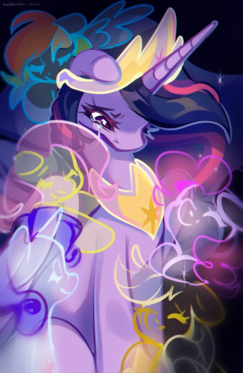 Vanilla_Pie_2's tweet image. I was inspired and very sad by the animation of the mlp on YouTube with the song "Lose you now"😭
.
.
.
#mlp #mlpart #mlptwt #mlpfanart #mylittlepony #TwilightSparkle #TwilightPrincess #mlpfim #brony #pony #digitalart #ArtistOnTwitter