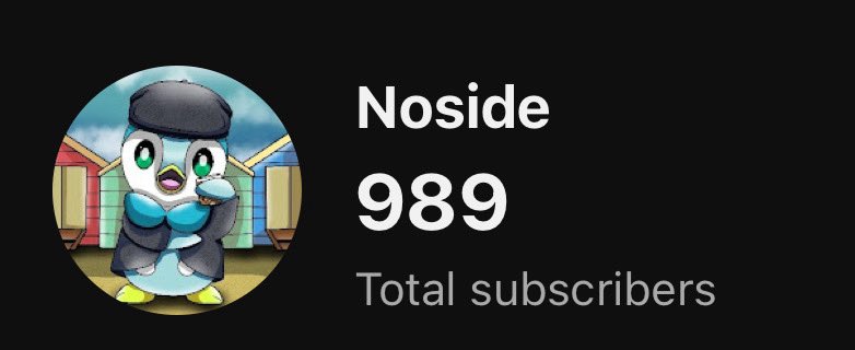 11 to go you lot! You know what to do!

I’m working on some changes to the stream schedule so hold tight for that, and videos (finally) in the works