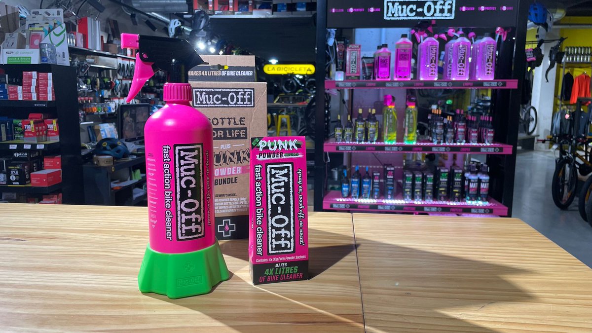 ¿𝗖𝗼́𝗺𝗼 𝗰𝗼𝗻𝘀𝗲𝗿𝘃𝗮𝗿 𝗹𝗮 𝗯𝗶𝗰𝗶𝗰𝗹𝗲𝘁𝗮 𝗰𝗼𝗺𝗼 𝗻𝘂𝗲𝘃𝗮? 🌟
Hablar de bicicletas relucientes, es hablar de MucOff , la marca que se hizo famosa por su 𝒍𝒊́𝒒𝒖𝒊𝒅𝒐 𝒅𝒆 𝒄𝒐𝒍𝒐𝒓 𝒓𝒐𝒔𝒂 🤩
is.gd/PF2ker

#MucOff #Bicicletas