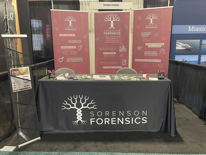 ForensicDNALab's tweet image. Sorenson Forensics is at the National Sheriffs’ Association Annual Conference. Come visit us at Booth 954 to learn how our forensic DNA services can support your investigation!
#sheriffs2025 #NSA2025
