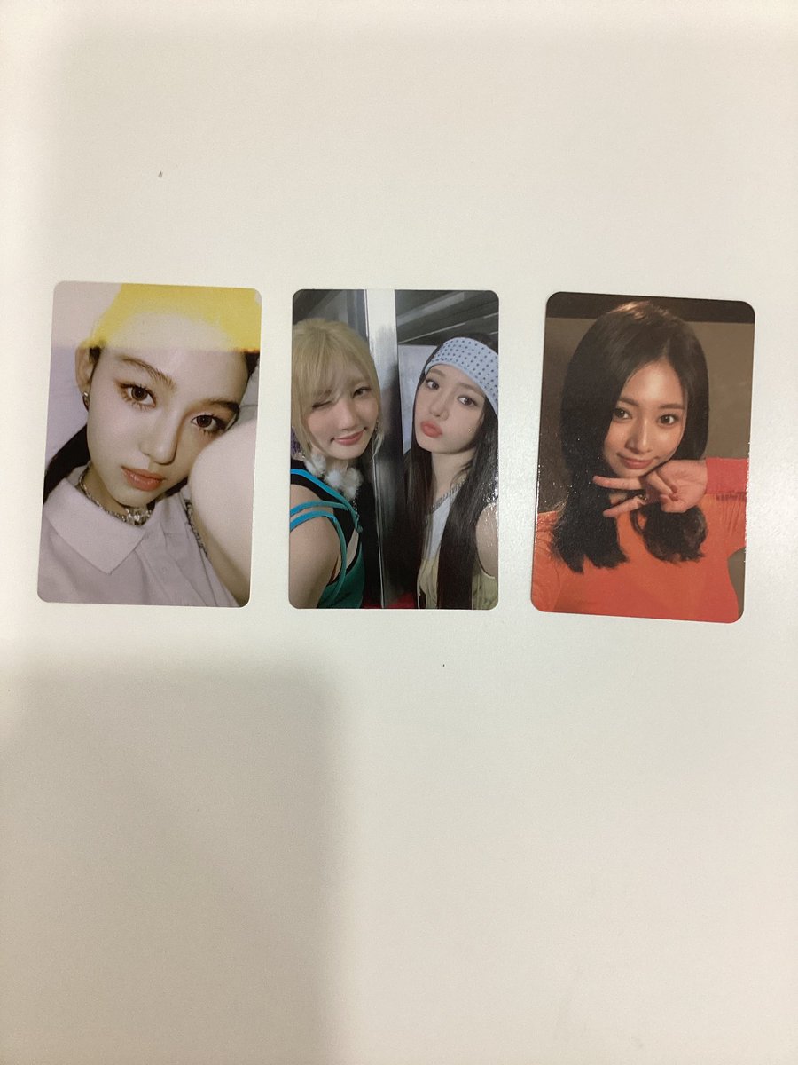 aespa,stayc,kiiikiii,baemon,twice satış
~💓hasarlı
~fiyatlar altta
~ödeme:iban kargo:uyg
~ayırma:✅ taksit:✅
~3+ indirim yaparım