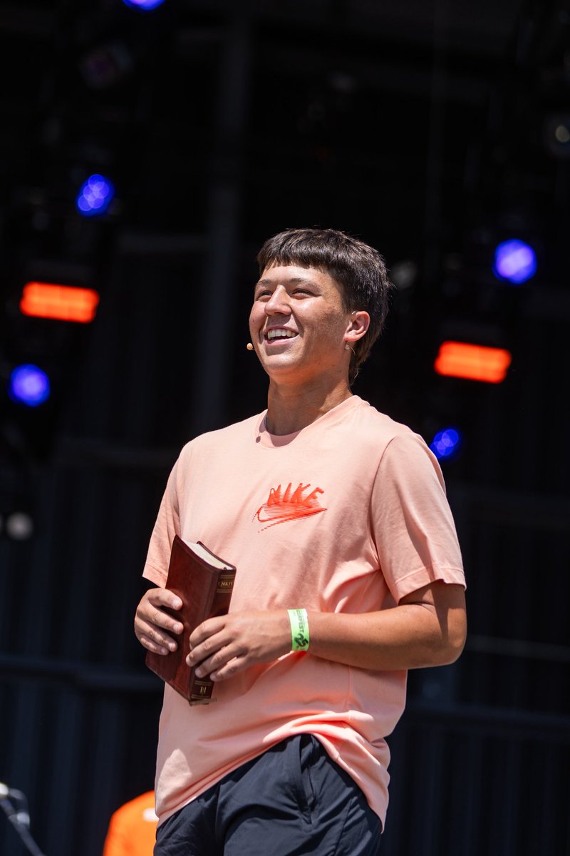 Bless to be able to spread Gods word at Risefest 2025✝️