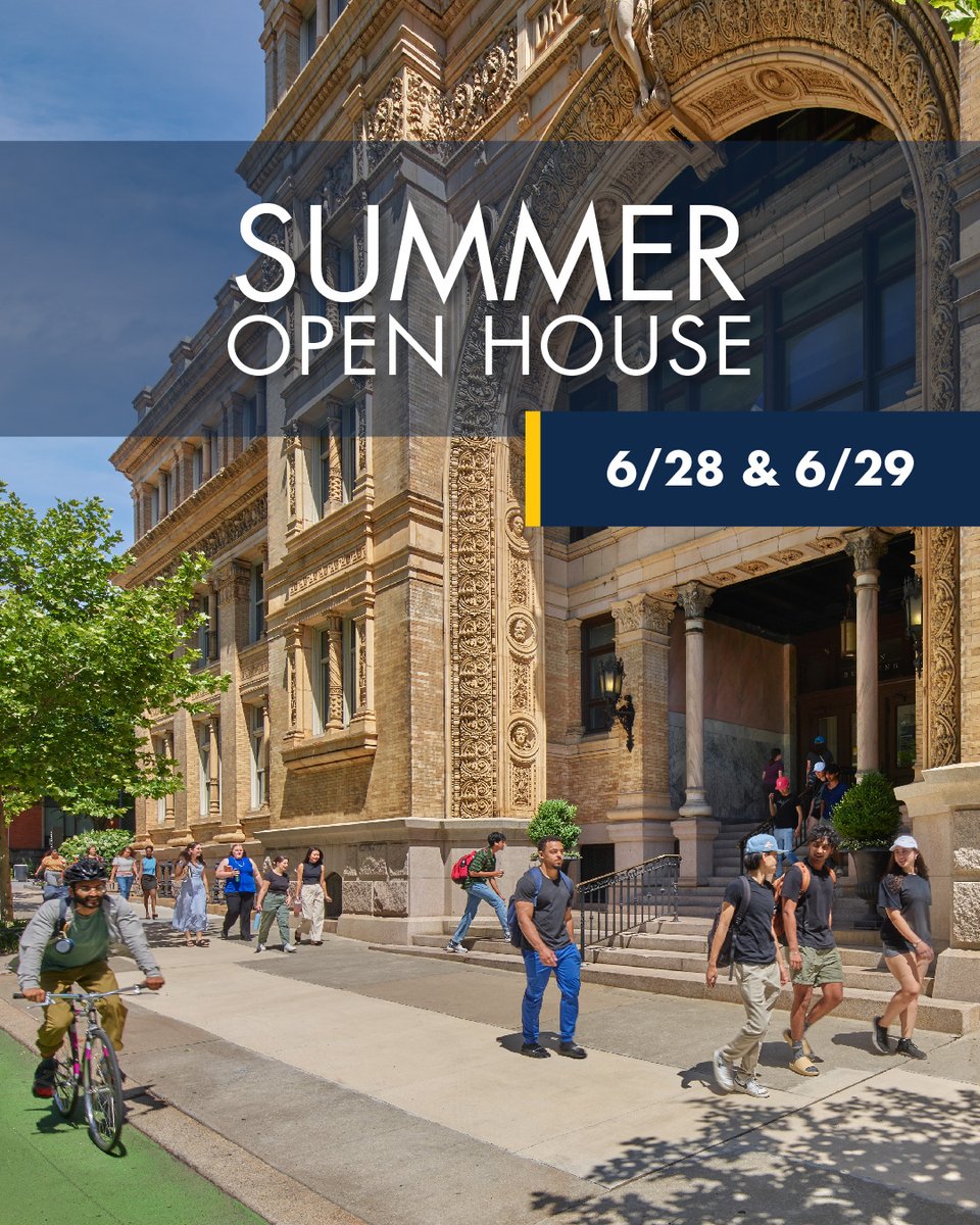 DrexelUniv's tweet image. We're excited for Summer Open House this weekend! π² Students, families, and friends will experience all that Drexel has to offer. Learn more: bit.ly/3nrLnGU
#ExperienceDrexel