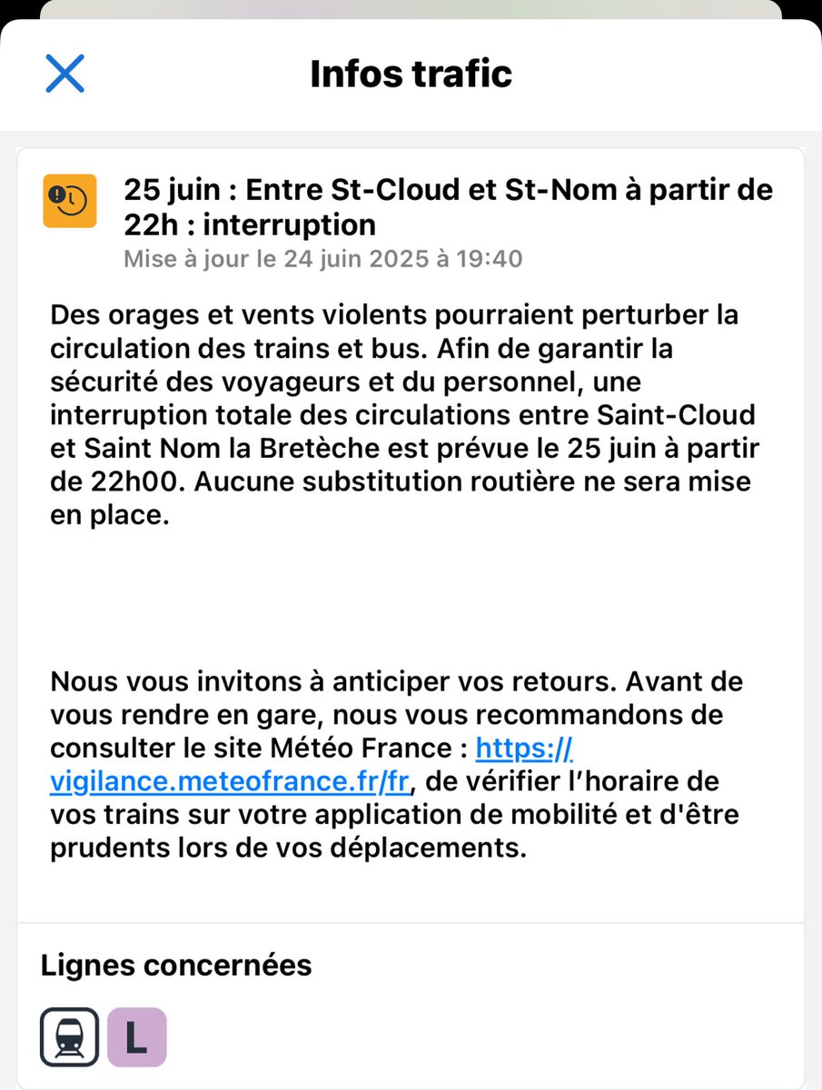 Et si SNCF Réseau entretenait et faisait entretenir la végétation aux abords des voies plutôt que de faire des fermetures préventives sans bus de substitution ? #servicepublic