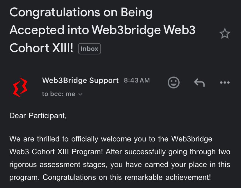 Tony😎 (@code_hashira) on Twitter photo And so it begins.
Furthering the blockchain journey with <a href="/Web3Bridge/">Web3bridge™ Africa</a>
#Web3bridgeCohortXIII And so it begins.
Furthering the blockchain journey with <a href="/Web3Bridge/">Web3bridge™ Africa</a>
#Web3bridgeCohortXIII