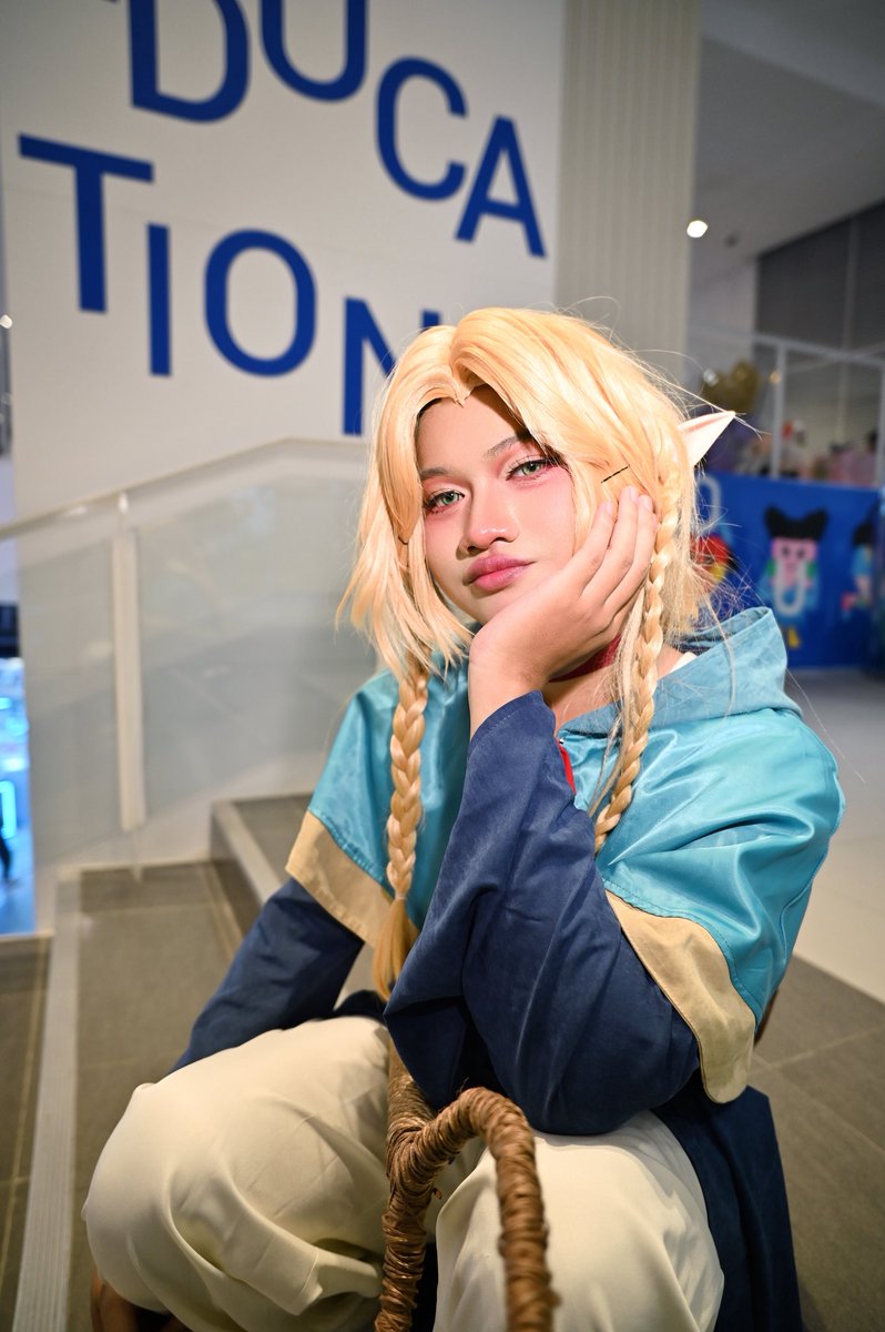 xKuroUsagix45's tweet image. “I need to protect Laios, Falin, and the others...  I must protect them...!”🧝‍♀️

#dungeonmeshicosplay #marcilledonato #dungeonmeshi #cosplay #cosplayer