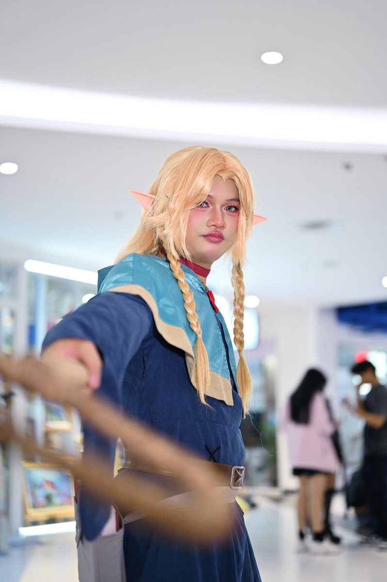 xKuroUsagix45's tweet image. “I need to protect Laios, Falin, and the others...  I must protect them...!”🧝‍♀️

#dungeonmeshicosplay #marcilledonato #dungeonmeshi #cosplay #cosplayer