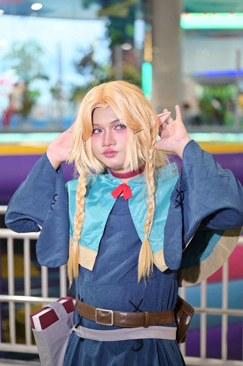 xKuroUsagix45's tweet image. “I need to protect Laios, Falin, and the others...  I must protect them...!”🧝‍♀️

#dungeonmeshicosplay #marcilledonato #dungeonmeshi #cosplay #cosplayer