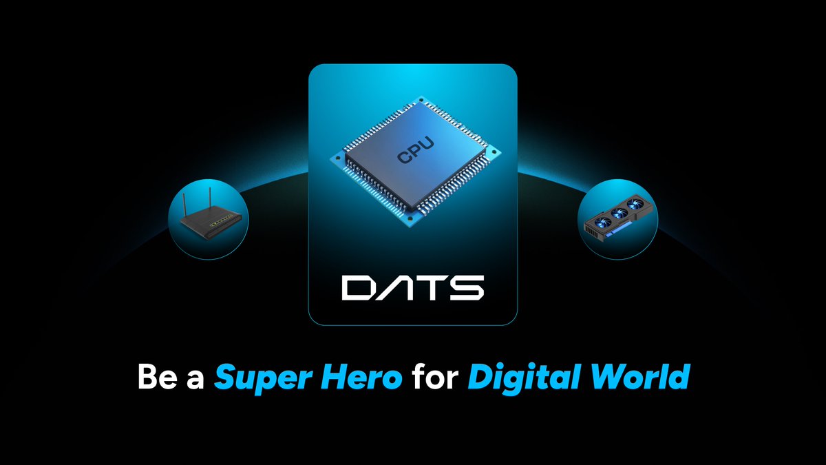 DATSProject's tweet photo. Do you have unused internet, CPU, or GPU resources?

Maybe you have a big server room?

Turn your idle tech into active defense for Web2 and Web3 and earn rewards while doing it.

Be a superhero here: https://t.co/LEIukoGryr https://t.co/Fshc02qZEr