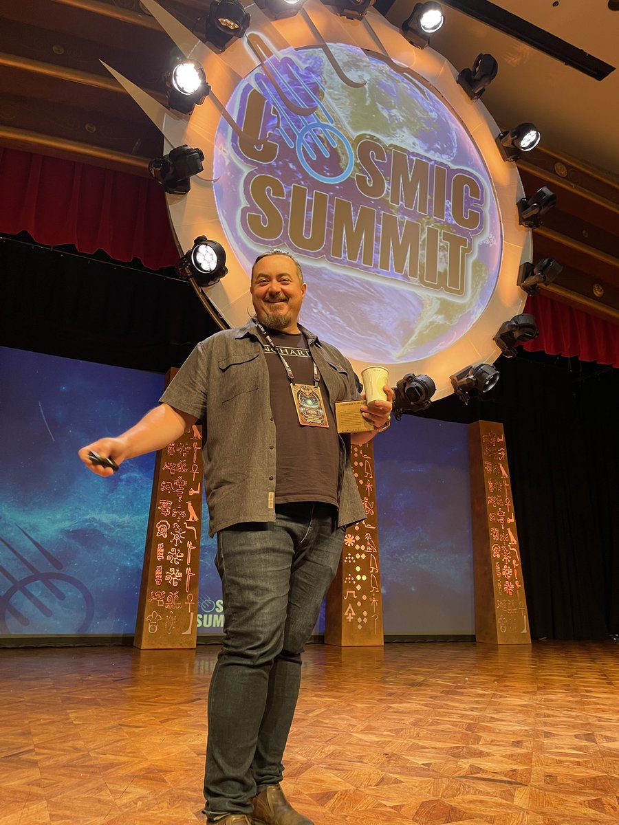 The ​⁠​⁠@cosmicsummit was an impressive conference. I was honoured to take the stage amongst so many remarkable speakers. We got some amazing interviews to be published soon. Well done George, Steph and Beckett. 🙏 More photos soon….

Stream catch up: cosmicsummit.com