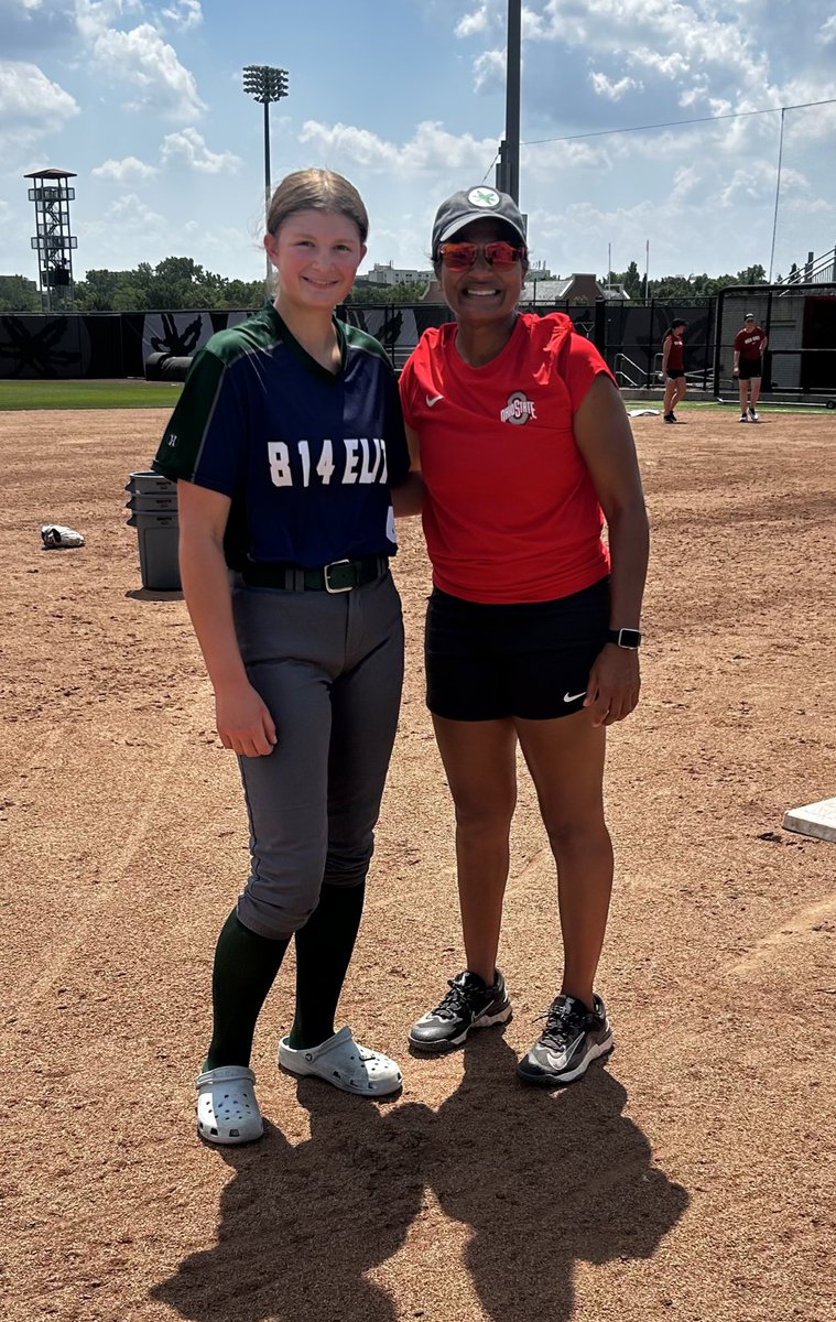Thank you for an awesome pitching camp today at Ohio State softball <a href="/birdison45/">bird</a> <a href="/OhioStateSB/">Ohio State Softball</a>