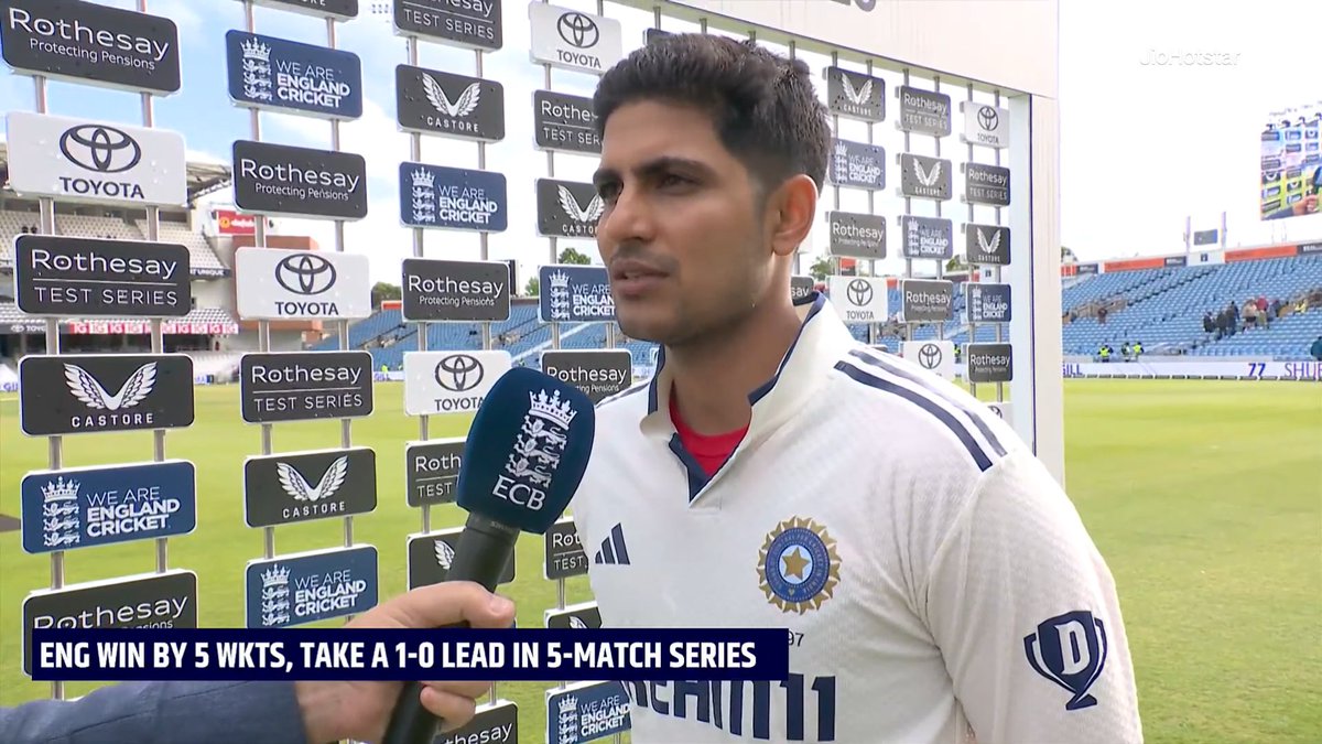 mufaddal_vohra's tweet photo. Shubman Gill said, "we dropped too many catches and our lower order didn't contribute. It's still a young team, and I'm very proud of our effort". https://t.co/kaFMYqm25G