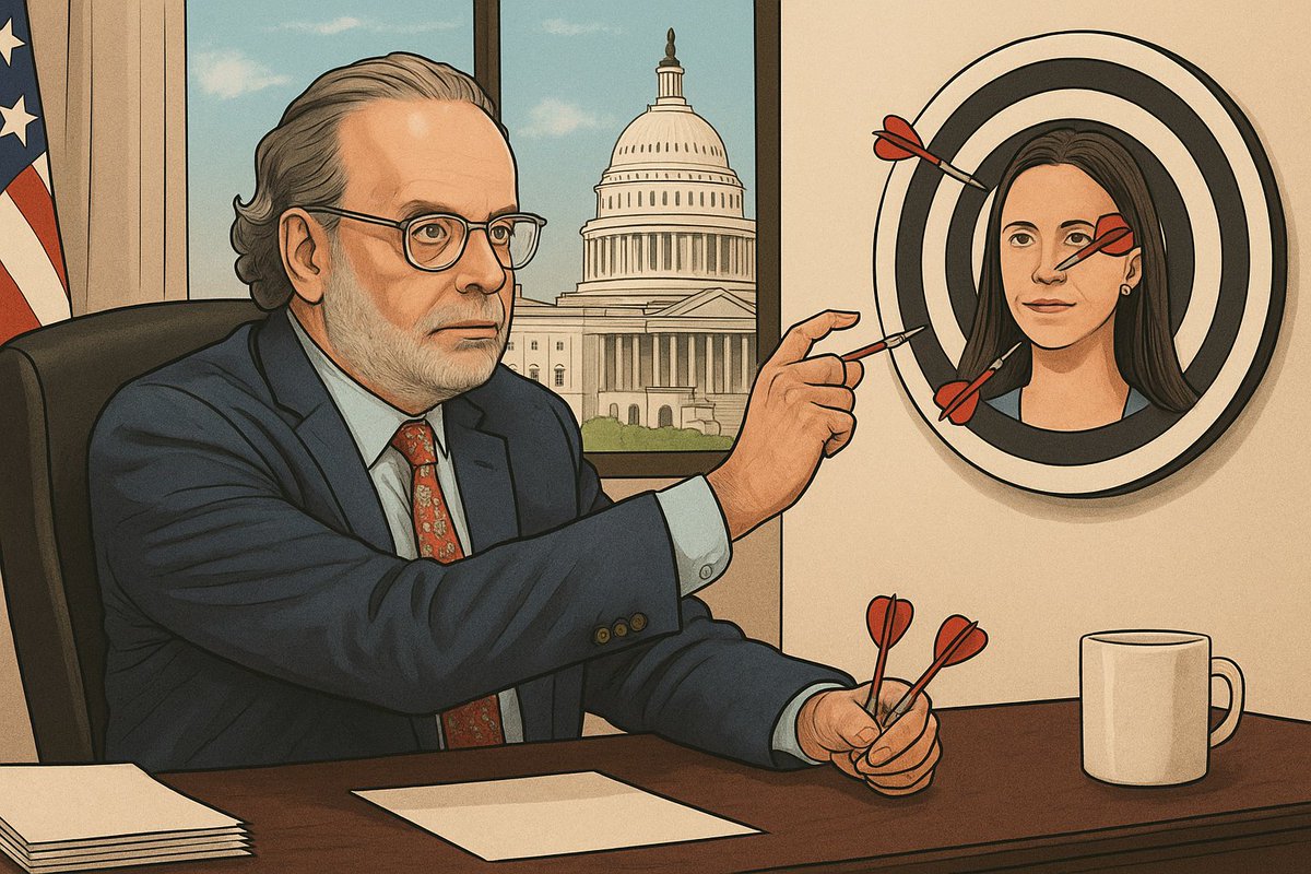 ✍️ 𝐋𝐚 𝐭𝐫𝐚𝐢𝐜𝐢ó𝐧 𝐝𝐢𝐬𝐟𝐫𝐚𝐳𝐚𝐝𝐚 𝐝𝐞 𝐦𝐨𝐝𝐞𝐫𝐚𝐜𝐢ó𝐧
Se dice opositor. Pero sus dardos van en dirección contraria.
Por Elizabeth Sánchez Vegas (Una ciudadana que observa)

Mientras el régimen de Nicolás Maduro consolida su poder, apoyado en redes criminales y