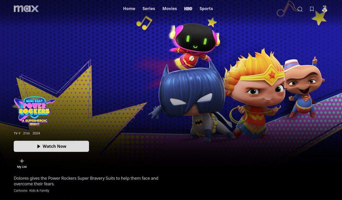 AnimationOnMax's tweet image. "MINI BEAT POWER ROCKERS: A SUPERHEROIC NIGHT" was added to Max on 6/12! #DiscoveryKids