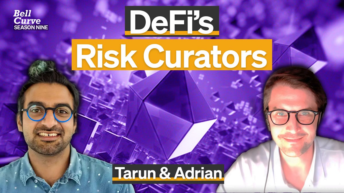 Bell Curve (@thebellcurvepod) on Twitter photo NEW POD
<a href="/tarunchitra/">Tarun Chitra</a> and <a href="/adcv_/">adcv_</a> joined <a href="/MonetSupply/">monetsupply.eth</a> and <a href="/MikeIppolito_/">Mippo 🟪</a> to discuss:
- The role of risk curators in DeFi
- Fixed-rate lending via Morpho v2
- Specialized lending infrastructure
- And more
Links below 🏙️ NEW POD
<a href="/tarunchitra/">Tarun Chitra</a> and <a href="/adcv_/">adcv_</a> joined <a href="/MonetSupply/">monetsupply.eth</a> and <a href="/MikeIppolito_/">Mippo 🟪</a> to discuss:
- The role of risk curators in DeFi
- Fixed-rate lending via Morpho v2
- Specialized lending infrastructure
- And more
Links below 🏙️