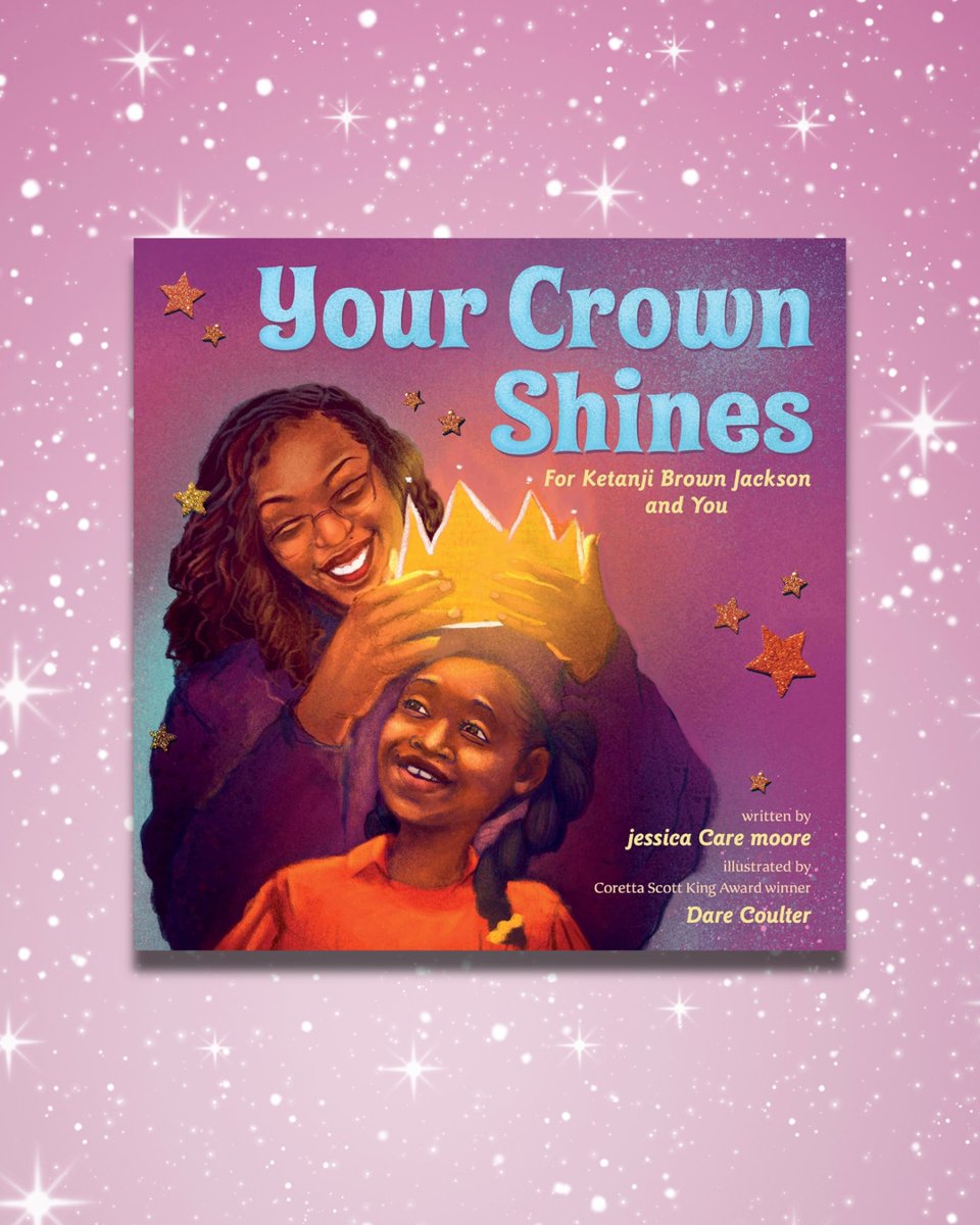 Happy book birthday to illustrator <a href="/darecoulter/">Dare Coulter</a>'s YOUR CROWN SHINES!👑💜

📚 <a href="/HarperChildrens/">HarperKids</a>