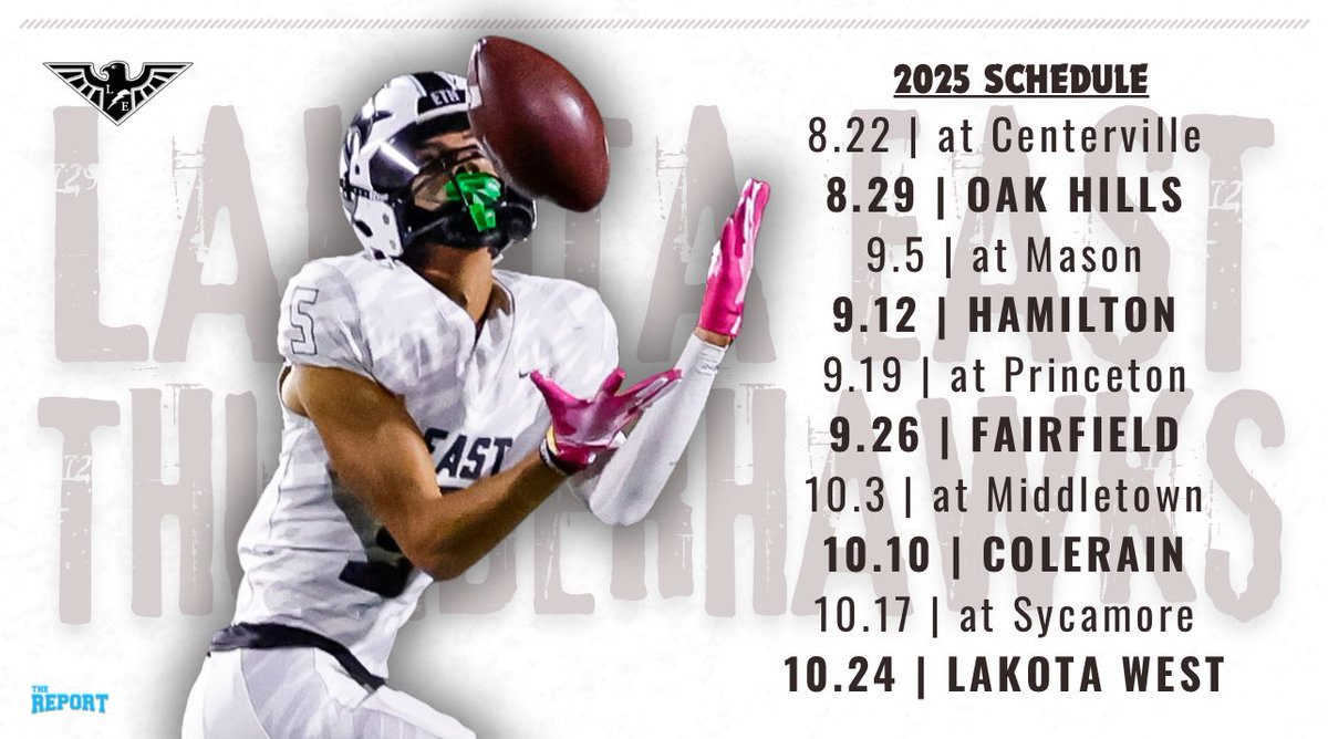 🚨 Schedule Release | Lakota East