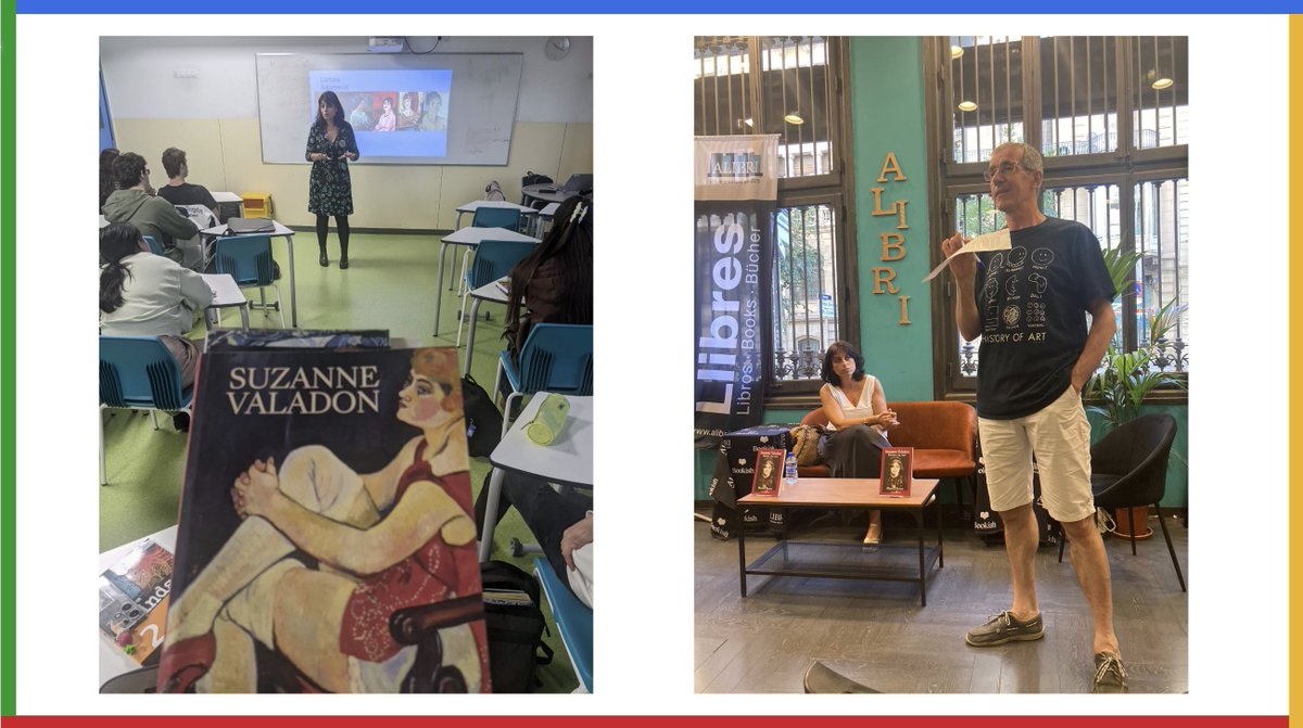 Manel Trenchs i Mola (maneltrenchs.bsky.social) (@maneltrenchs) on Twitter photo Curset "Literatura i Art" al <a href="/cdlcat/">Col·legi de docents</a> conjuntament amb Blanca Bravo.
Una de les meves aportacions:
"Dones artistes: a la recerca de veu pròpia"
Més informació aquí: cdl.cat/curso/253200 Curset "Literatura i Art" al <a href="/cdlcat/">Col·legi de docents</a> conjuntament amb Blanca Bravo.
Una de les meves aportacions:
"Dones artistes: a la recerca de veu pròpia"
Més informació aquí: cdl.cat/curso/253200