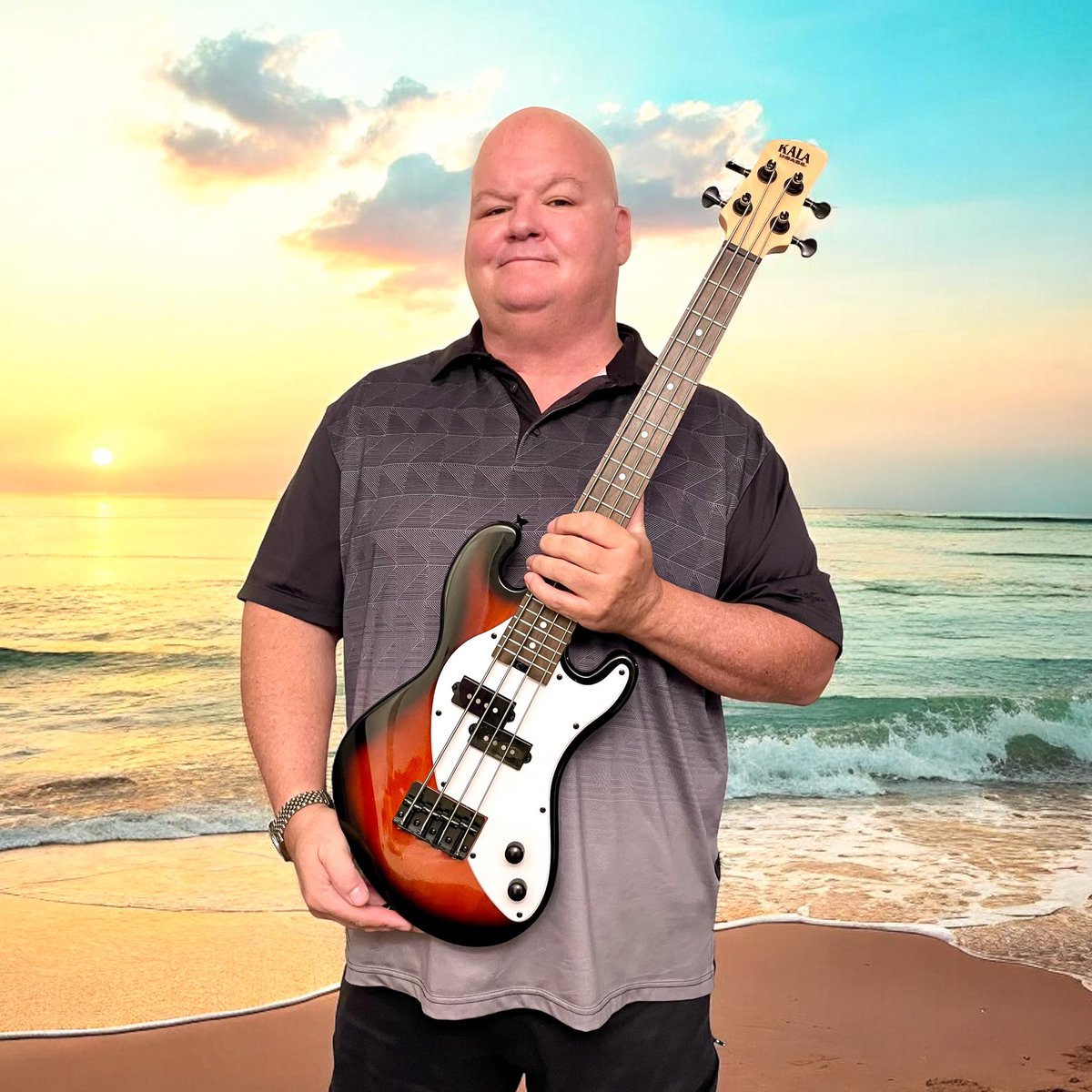 Loving my new mighty <a href="/kalabrandmusic/">Kala Brand Music</a> U-Bass! Plays and sounds great, small enough to take anywhere! #bassguitar #kalabrand