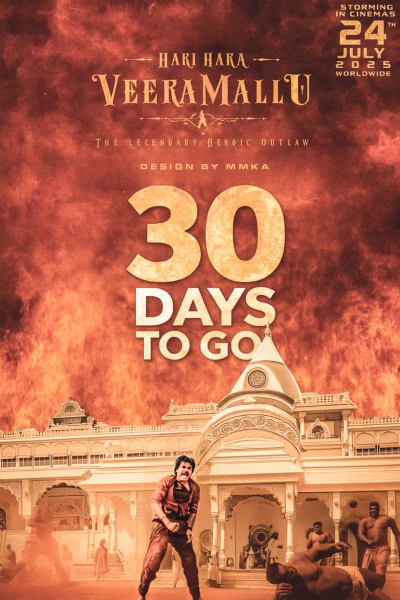 HYDERABAD PSPK FANS - RTC X ROADS ๐ฆ
(@hydpspkfansrtcx) on Twitter photo Veera Mallu HUNT Begins in 30 Day's..๐ฆ
โค๏ธโ๐ฅ
#HHVM
#HariHaraVeeraMallu #PawanKalyan
<a href="/HHVMFilm/">Hari Hara Veera Mallu</a> <a href="/PawanKalyan/">Pawan Kalyan</a> Veera Mallu HUNT Begins in 30 Day's..๐ฆ
โค๏ธโ๐ฅ
#HHVM
#HariHaraVeeraMallu #PawanKalyan
<a href="/HHVMFilm/">Hari Hara Veera Mallu</a> <a href="/PawanKalyan/">Pawan Kalyan</a>