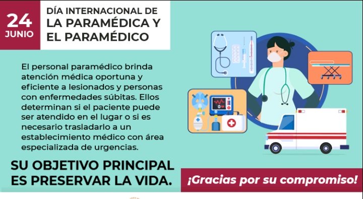 Feliz Día Internacional de la Paramedicina! Hoy celebramos a esos héroes que están siempre al frente, brindando atención y salvando vidas en situaciones de emergencia
#IzquierdaPinera
#DeZurdaTeam
<a href="/SinMiedoAlFuego/">Sin Miedo Al Fuego</a>