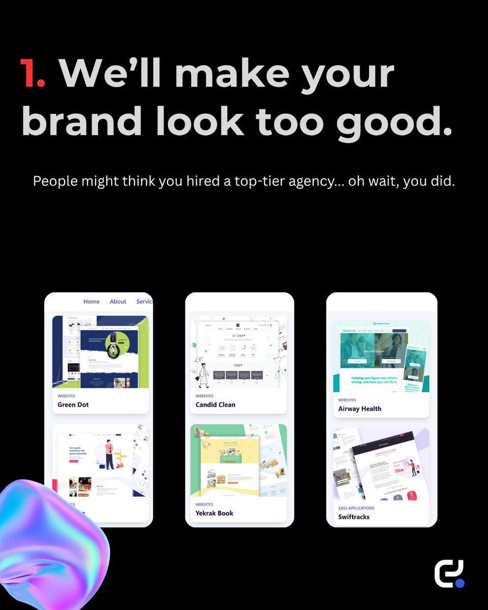 codeyouridea_'s tweet image. 5 Reasons why you should NOT ❌ consider us 🤧
#CodeYourIdea #BuildBetterWebsites #ScalableSolutions #TechThatDelivers #BusinessAutomation #DigitalTransformation #UserExperience #CodeWithPurpose