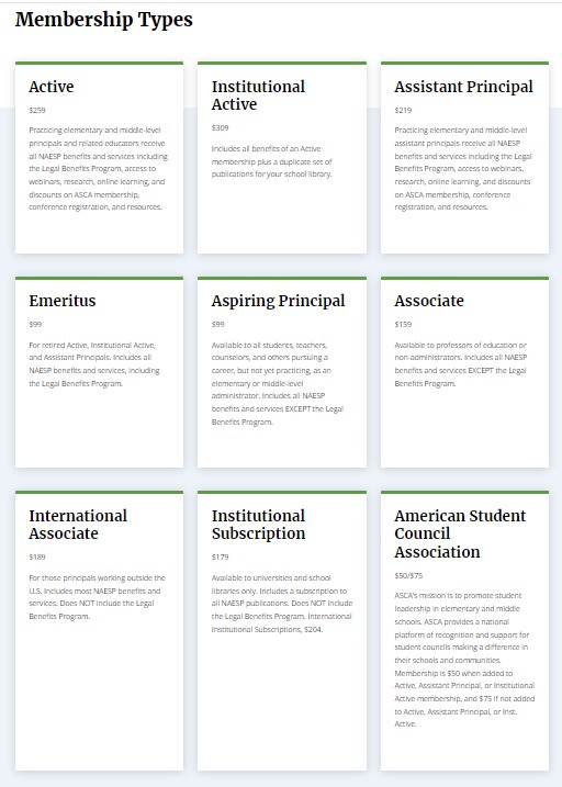 Explore the many membership types <a href="/NAESP/">National Assoc. of Elementary School Principals</a> offers! From Assistant Principals to Institutional memberships, we've got you covered. Enjoy a host of benefits designed to support your leadership journey.

Learn more here: naesp.org/membership/mem… #EdLeadership