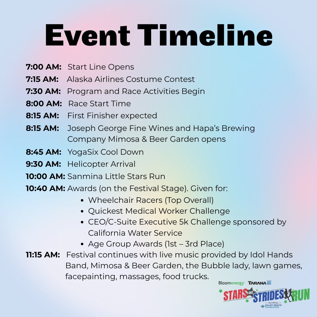 Stars and Strides Run tweet media