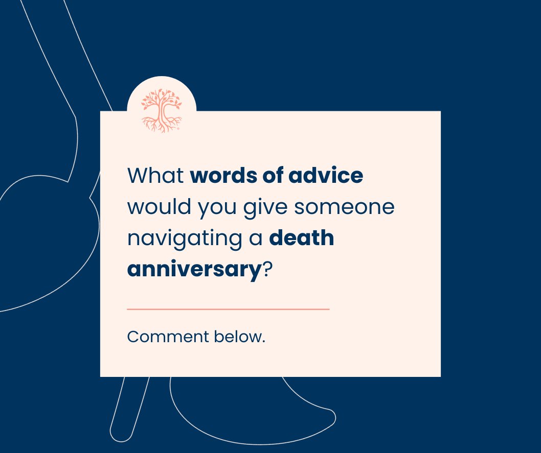 Anniversaries of a loved one’s passing can be difficult to face 💭

Having the support of those around you can bring comfort during these times.

What advice would you offer to someone who is grieving a loved one's death anniversary? 

#advice #griefawareness #directcremation