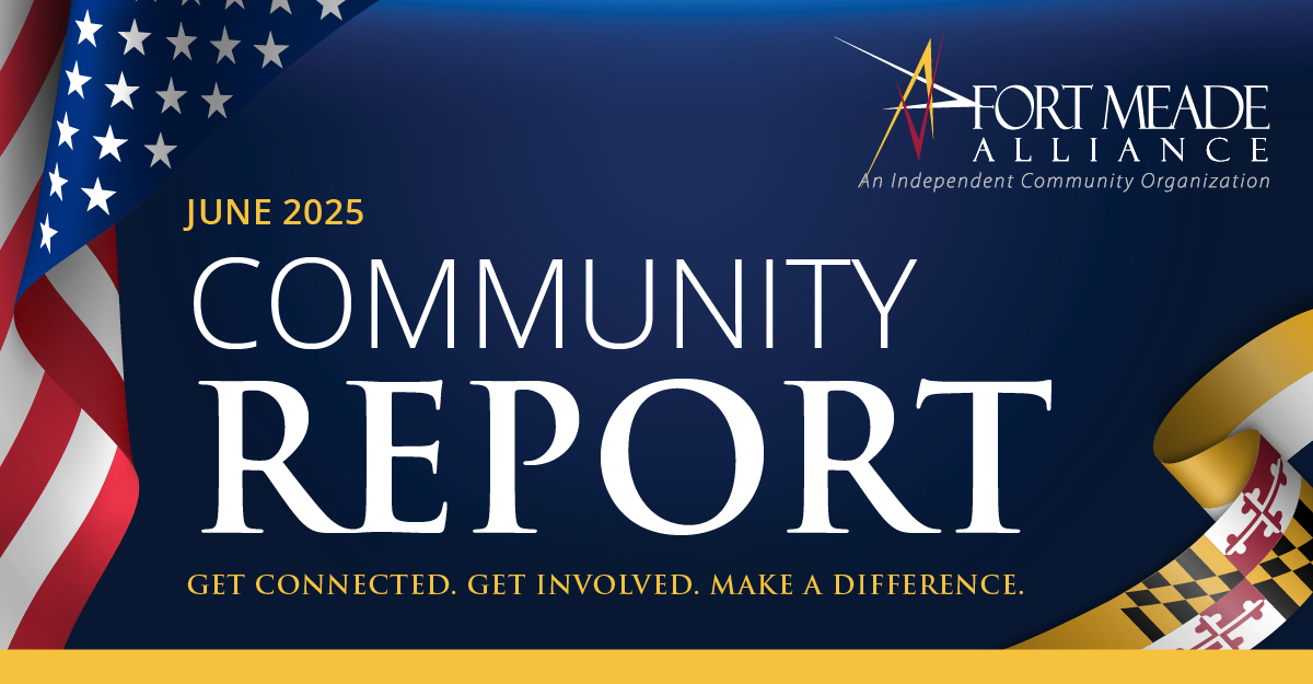FtMeadeAlliance's tweet image. In the June Community Report, we discuss FMA's upcoming leadership transition; unveil the Annual Impact Report; recap the Annual Meeting; congratulate the McCreedy Scholarship winner and share Project SCOPE milestones and more.
Read the full report: ow.ly/hlQp50WeHio