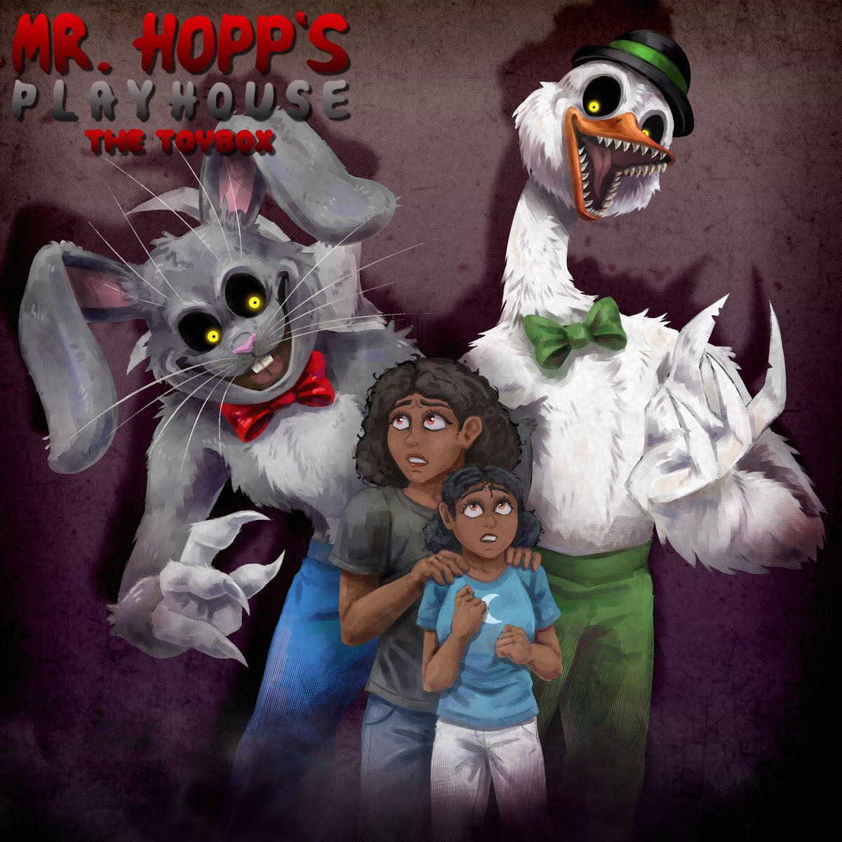 Mr. Hopp and Mr. Ruffle are here to scare a new family in the 4th entry!! youtu.be/9w4y0lh9a1U?si…