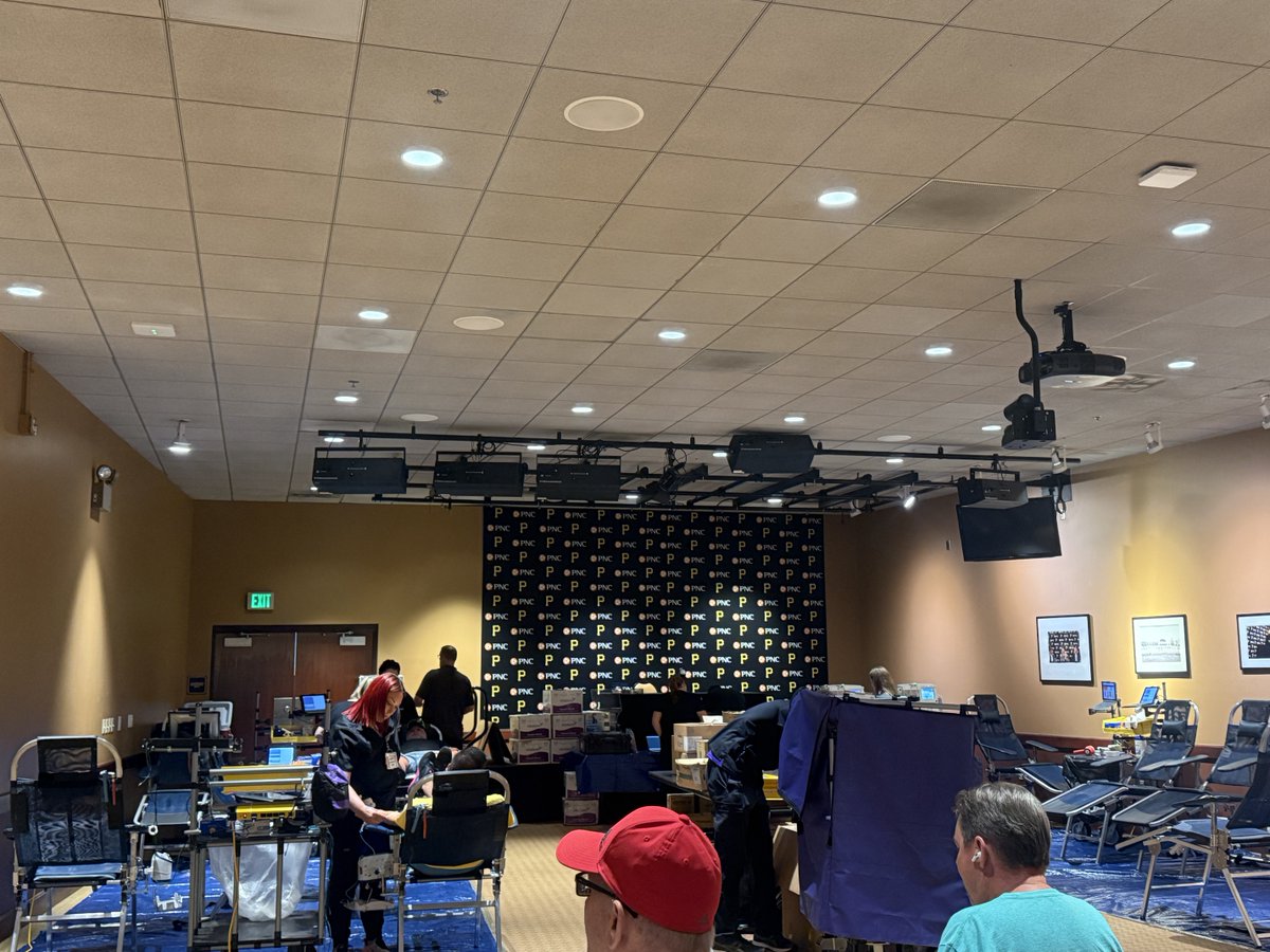 We kicked off the Pittsburgh Pirates Blood Drives this morning at PNC Park! Join us today or tomorrow (June 25–26) from 10 AM–6 PM to donate, stay cool (yes, we have AC), and get a voucher for two 2025 Pirates tickets. Free parking. vitalant.org/Pirates