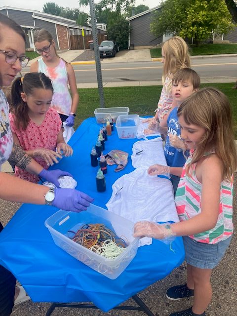 Thunder Valley K8 (@thundervalleyk8) on Twitter photo A huge THANK YOU to Rocky Church for donating materials and volunteering time to help create custom tie-dye T-shirts! Your generosity brought color, creativity, and smiles to our school community!
<a href="/ThunderValleyK8/">Thunder Valley K8</a> @SVVSDdeputy <a href="/SVVSDBissonette/">Douglas Bissonette</a> <a href="/CatrinaEstrada/">Catrina Estrada</a> <a href="/SVVSummerLaunch/">Project Launch St. Vrain Valley Schools</a> A huge THANK YOU to Rocky Church for donating materials and volunteering time to help create custom tie-dye T-shirts! Your generosity brought color, creativity, and smiles to our school community!
<a href="/ThunderValleyK8/">Thunder Valley K8</a> @SVVSDdeputy <a href="/SVVSDBissonette/">Douglas Bissonette</a> <a href="/CatrinaEstrada/">Catrina Estrada</a> <a href="/SVVSummerLaunch/">Project Launch St. Vrain Valley Schools</a>
