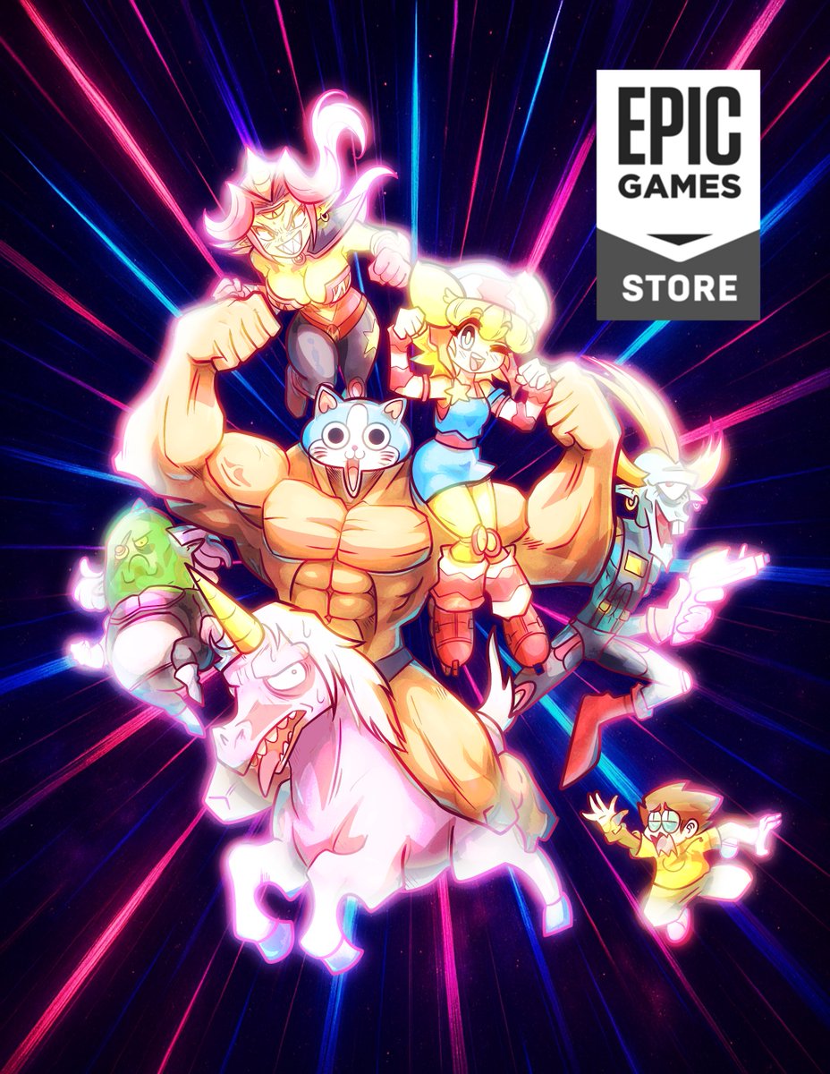 Remember that Kinnikuneko is now also in “Epic Store” and is on sale! 💪💪💪 #epic 
Link here -&gt; store.epicgames.com/es-ES/p/kinnik…