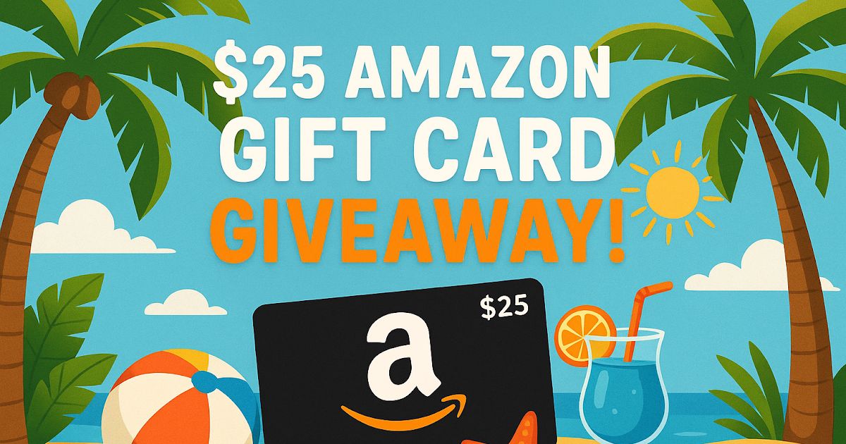 The Review Wire (@thereviewwire) on Twitter photo ⛱️ Enter to win a $25 Amazon gift card courtesy of <a href="/chattypattysplc/">Chatty Pattys Place</a>! Ends 7.15.25 >>
chattypattysplace.com/2025/06/25-ama…
#amazongiveaway #summervibes ⛱️ Enter to win a $25 Amazon gift card courtesy of <a href="/chattypattysplc/">Chatty Pattys Place</a>! Ends 7.15.25 >>
chattypattysplace.com/2025/06/25-ama…
#amazongiveaway #summervibes