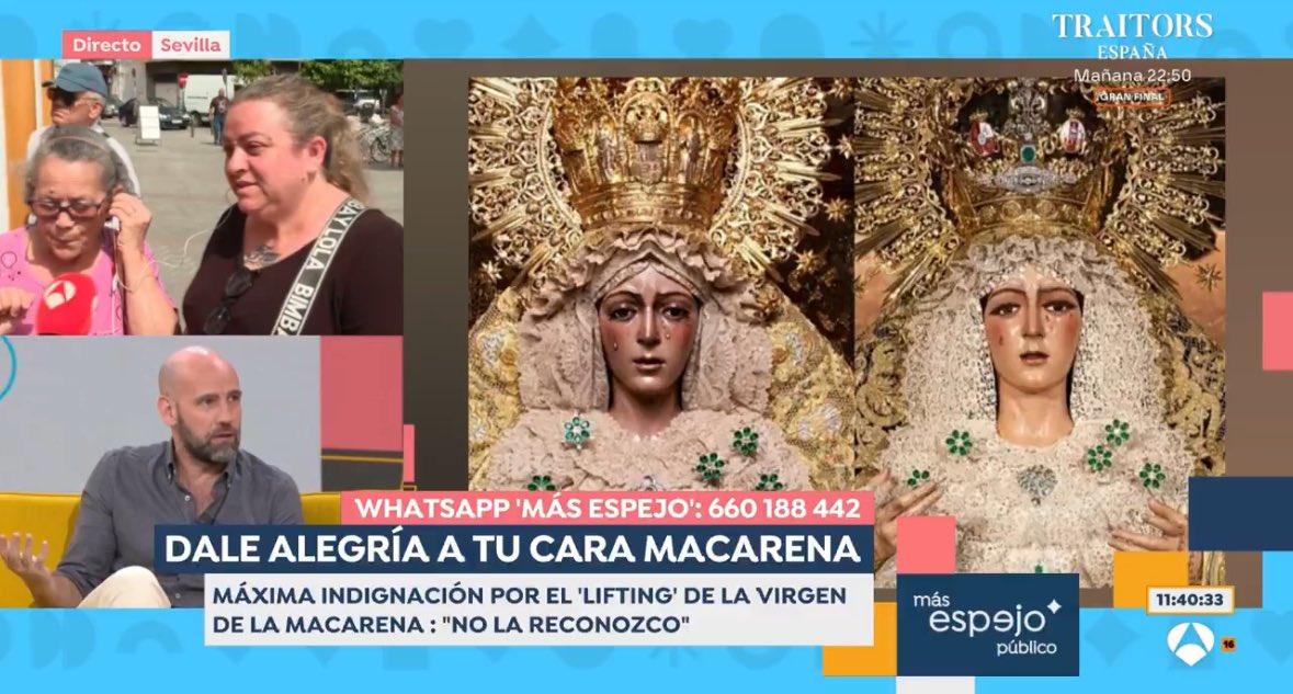 pmunizcc's tweet photo. Esto es una vergüenza. A los andaluces nos llaman catetos pero nosotros tenemos que tragarnos una parrilla televisiva así. 

Cuánta incultura. Qué esperpentos estamos teniendo que tragarnos por la incompetencia de más de uno. https://t.co/fyquzXf3Jb