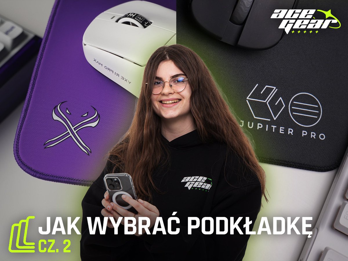 Na nasz kanał na youtubie wleciał kolejny film z mini serii o doborze odpowiedniej podkładki 🤠

Pani Admin <a href="/juuukis/">Jula</a> opowie Wam o powierzchniach i obszyciach podkładek - sprawdzajcie 👀