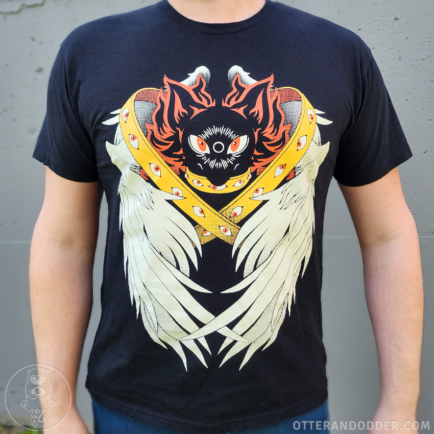 Up first of the new designs we are launching at AC is our new Seraph shirt! 🪽🔥🦊🔥🪽