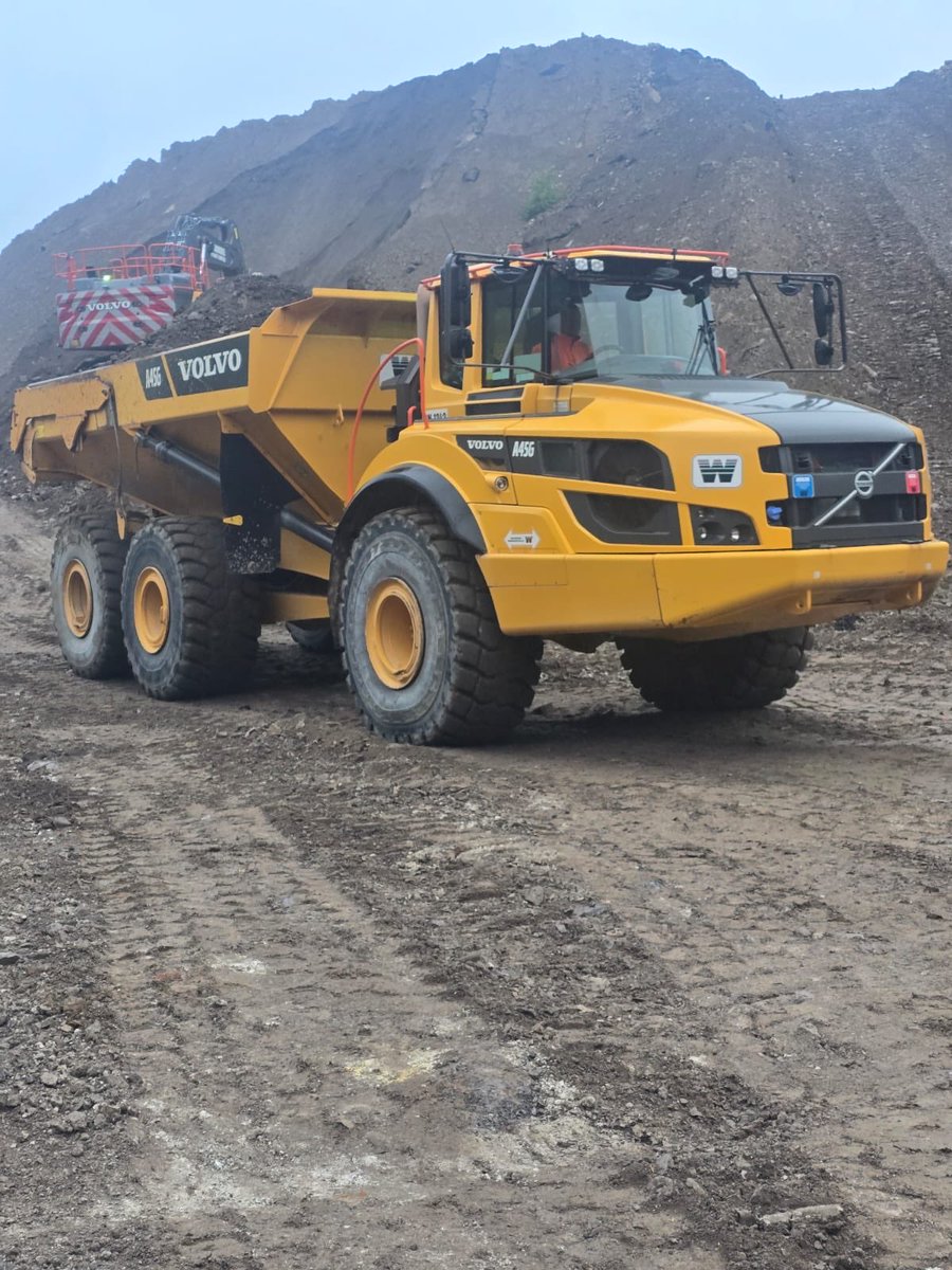 New restoration contract starting this week in the Peak Park Derbyshire …big guns in town as lots of material to move as quickly as possible!