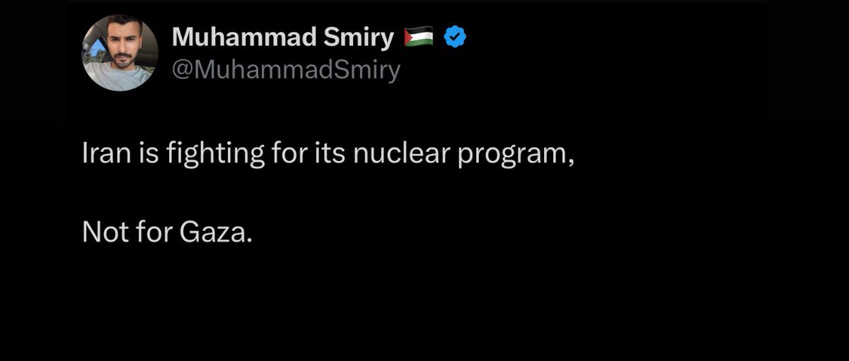 It is a complicated philosophical discourse. 
Yes every country fights for its own national interests, except Yemen, which fights purely for Palestine. 
This seems correct that Iran fights for its own nuclear program and to prevent regime change and state collapse........ But in