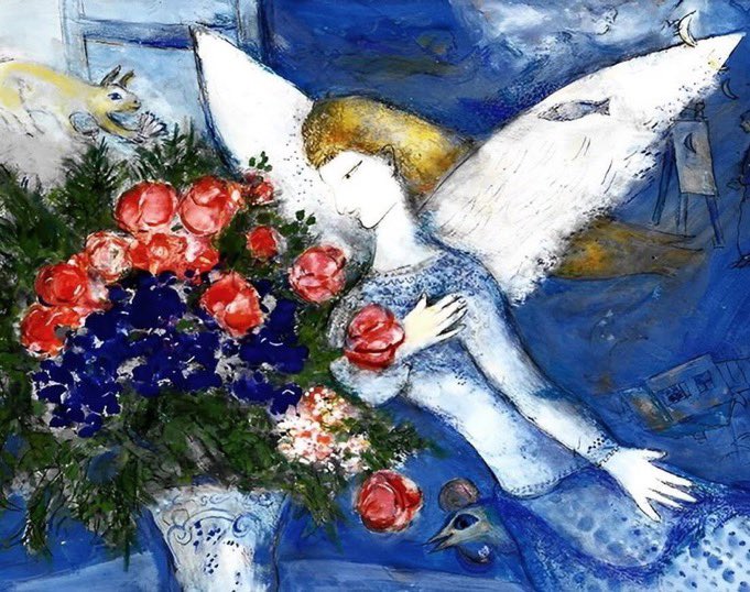 Arteymas_'s tweet photo. Ángel azul de Marc Chagall https://t.co/7zjKtxlBKB