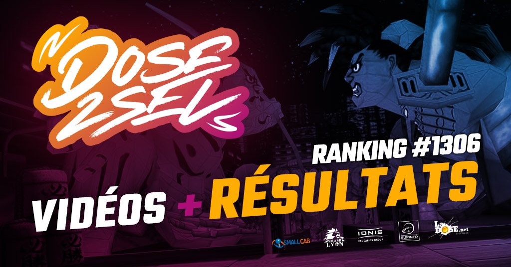 Tous les résultats ainsi que les vidéos de notre ranking de dimanche sont dispos ! 📺 Ici : ladose.net/resultats-rank…
Encore merci à tout le monde d'avoir bravé la chaleur des enfers pour la bagarre ! 🔥 
Next stage? Le <a href="/THEMIXUPLyon/">The MIXUP</a> dans 2 semaines of course! 💥