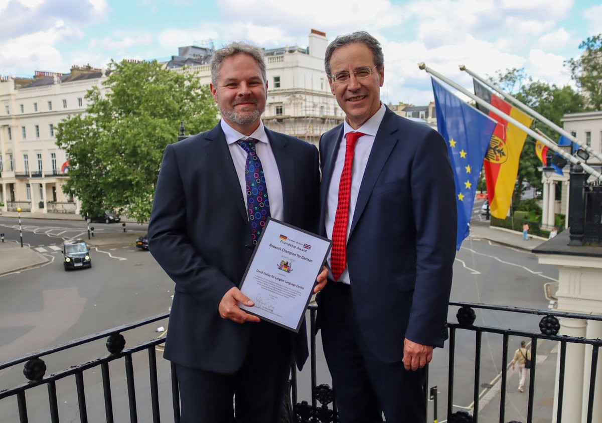 German Embassy London (@germanembassy) on Twitter photo Congratulations to David Stalley, head of modern foreign languages at <a href="/LangtonGirls/">@Simon Langton Girls' Grammar School</a> and director of the Langton Language Centre! 👏 Congratulations to David Stalley, head of modern foreign languages at <a href="/LangtonGirls/">@Simon Langton Girls' Grammar School</a> and director of the Langton Language Centre! 👏