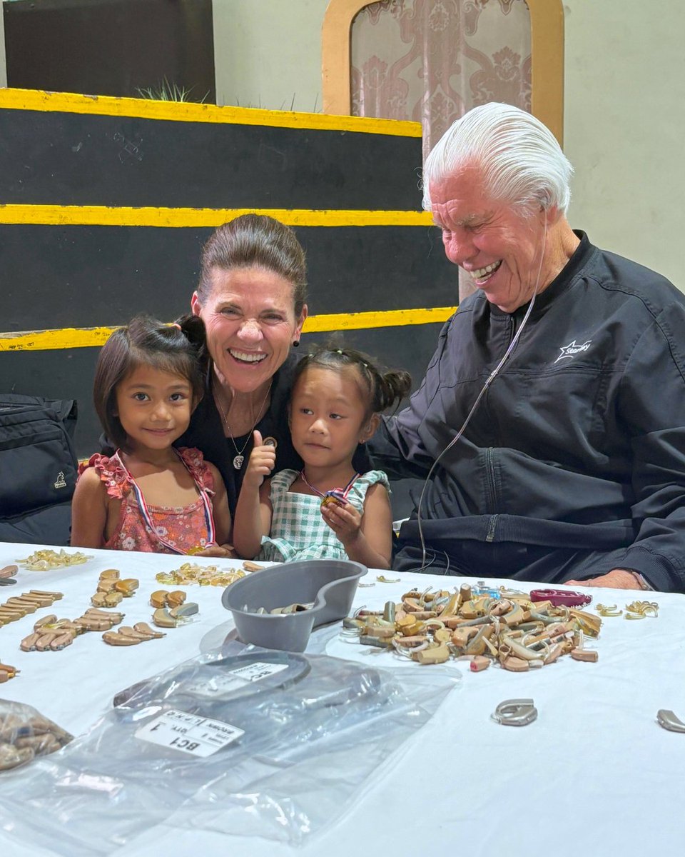 This past month reminded me how hearing connects us — not just to sound, but to each other. 

Through @StarkeyFND, I've seen firsthand how the gift of hearing connects people back to their lives. I'm grateful to continue this work and witness its impact every day.