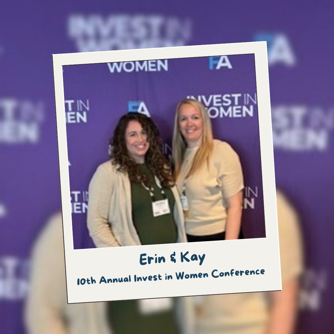 Erin and Kay recently returned from the #InvestInWomen conference in Boston — inspired, energized, and ready to bring fresh ideas to our work at RiversEdge. 💼💪♀️ #WomenInFinance #DiversityInFinance