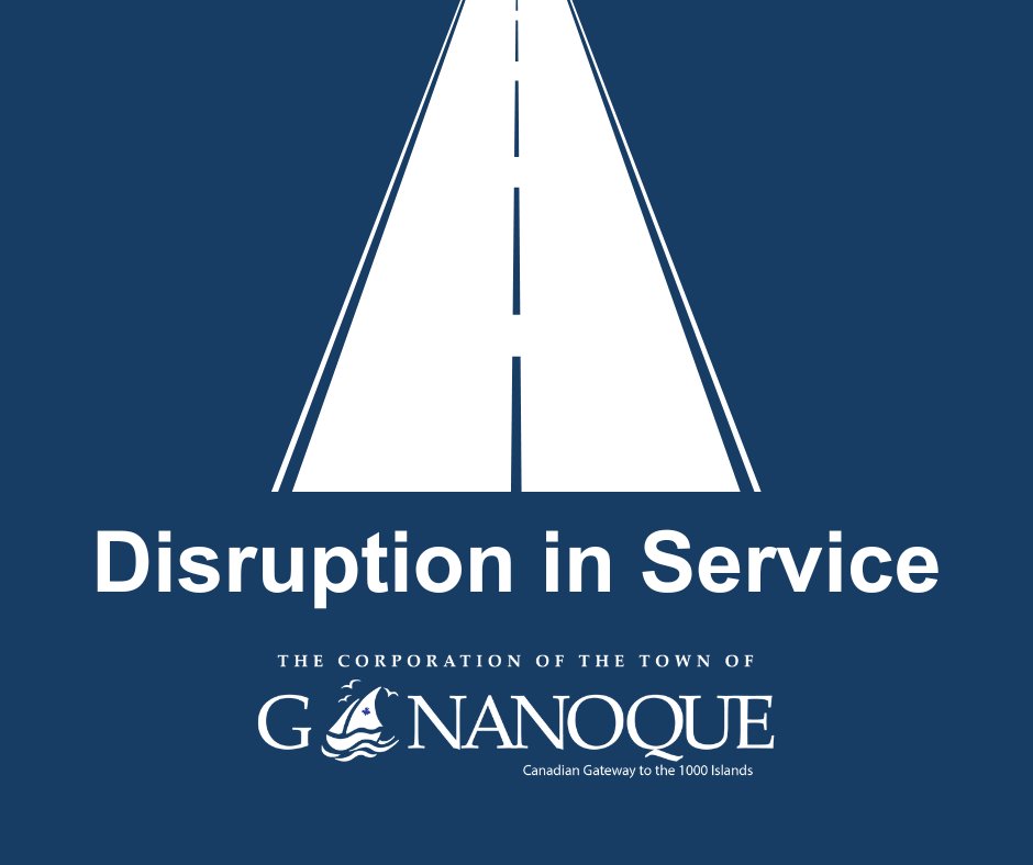 Notice | Wellington Street Temporary Closure

Wednesday, June 25th

Please be advised that Wellington Street, between Charles Street South and Stone Street South, will be temporarily closed to accommodate a service repair in the 100 block. 

🔗gananoque.ca/town-hall/138/…